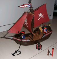 Piraten-Schiff, Soldaten-Kanonensegler von Playmobil 6681 Schleswig-Holstein - Reinbek Vorschau