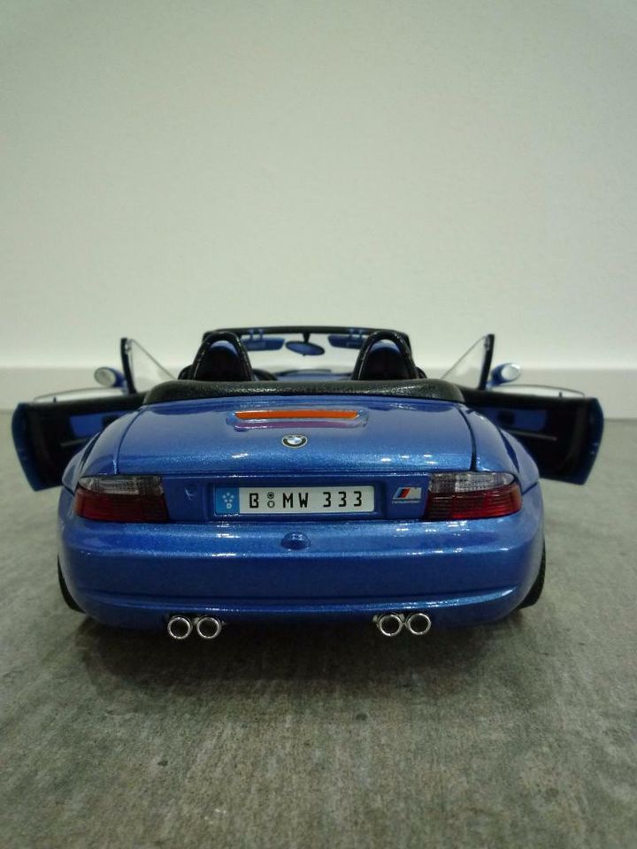BMW M roadster 1996 1:18 Blau Inkl. Versand in Satteldorf