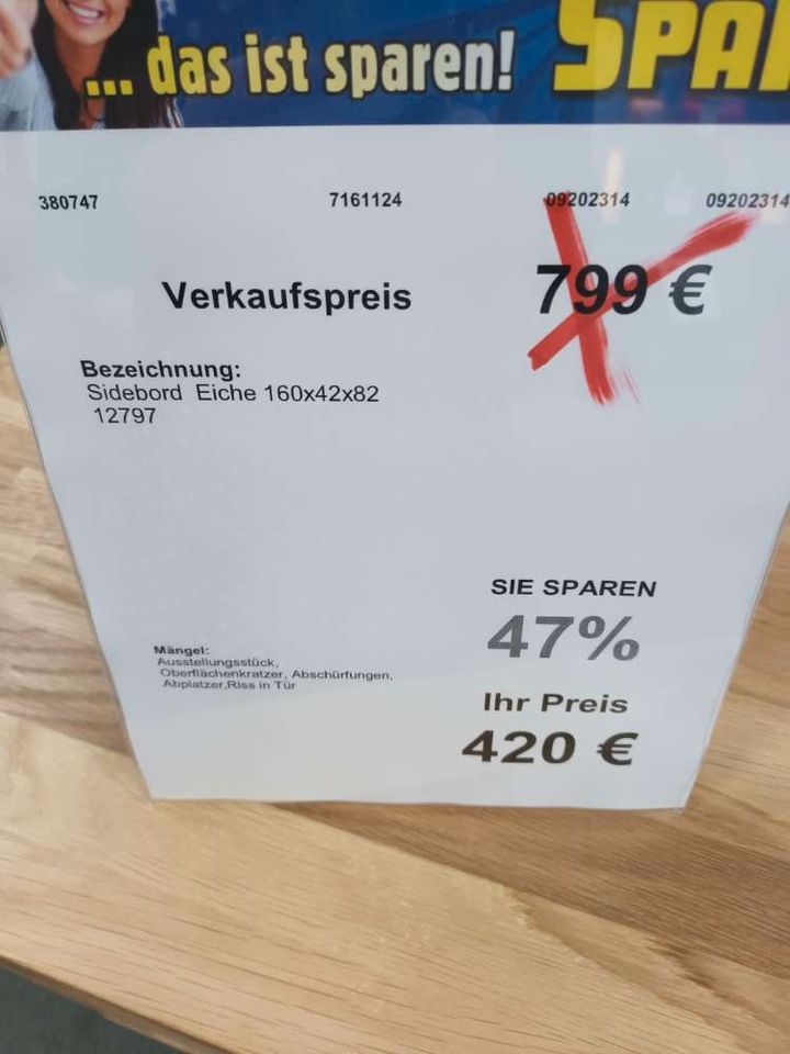 (E) Schränke, Sideboard, Kommode statt 799€ in Eisleben