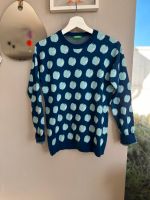 Benetton Pulli blau Äpfel Retro top Gr. S 36 38 Strick neuw. Nordrhein-Westfalen - Grefrath Vorschau