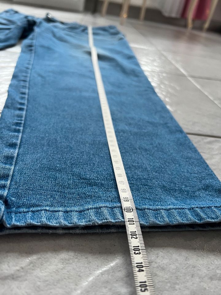 Lycra blaue Boyfriend - Jeans Gr. XXL / 44 in Bernburg (Saale)