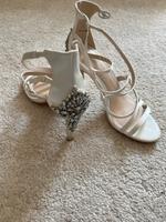 Buffalo Brautschuhe Claudia Ivory Gr.38 Bayern - Augsburg Vorschau