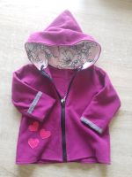 Fleecejacke Handmade lila Gr 86/92 Rheinland-Pfalz - Gemmerich Vorschau