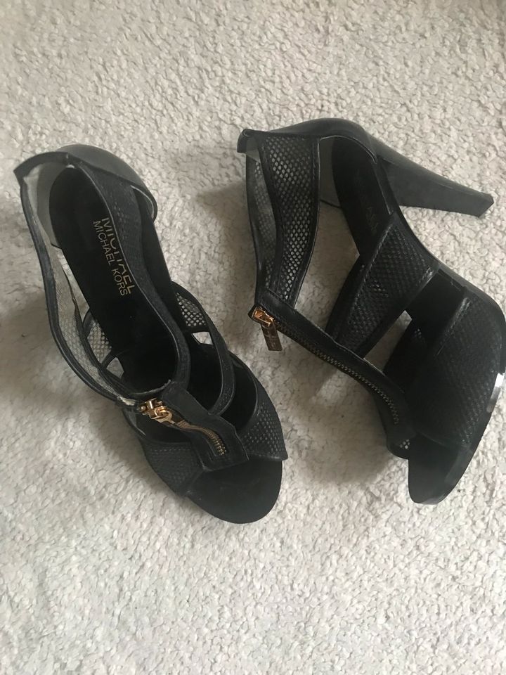 Michael Kors Highheels, Schwarz, Gr 39 PW14 K (9M) in Naumburg (Saale)