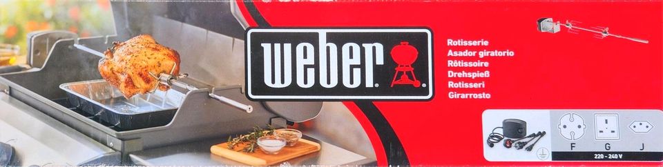 ☆NEU☆ Weber Drehspieß für Spirit 200 und 300 Serie in Berlin