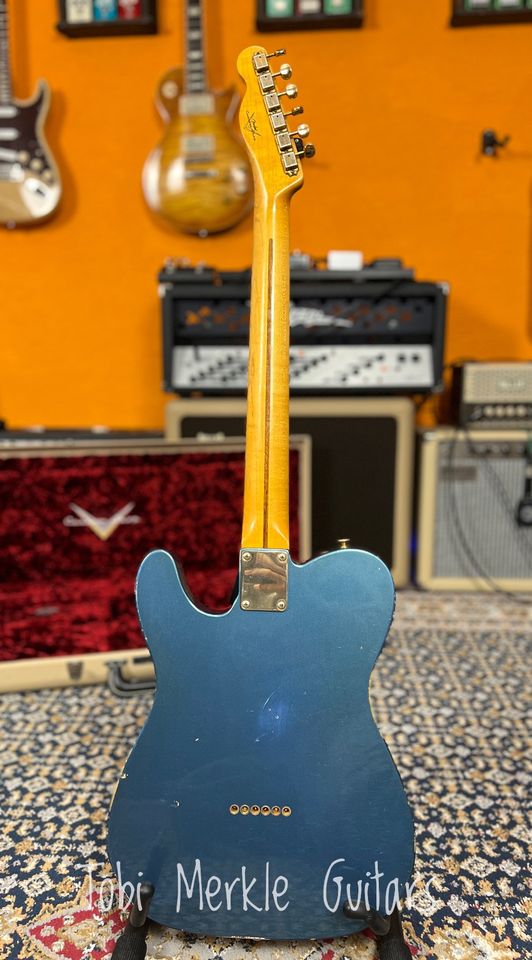 Fender Custom Shop Tele  ´52 Lake Placid blue 2013 in Weissach