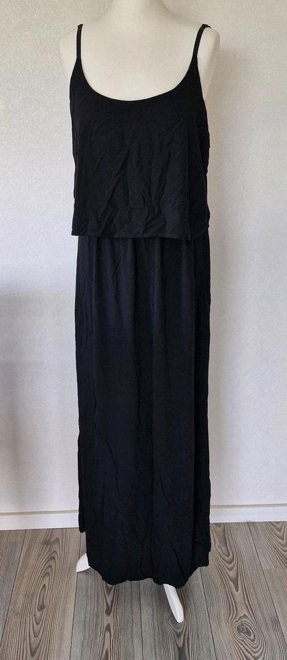 VERO MODA Maxi Kleid, Strandkleid schwarz Gr. L in Leopoldshöhe