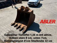 Teiflöffel 125 cm Caterpillar mit Zähne Bayern - Aichach Vorschau