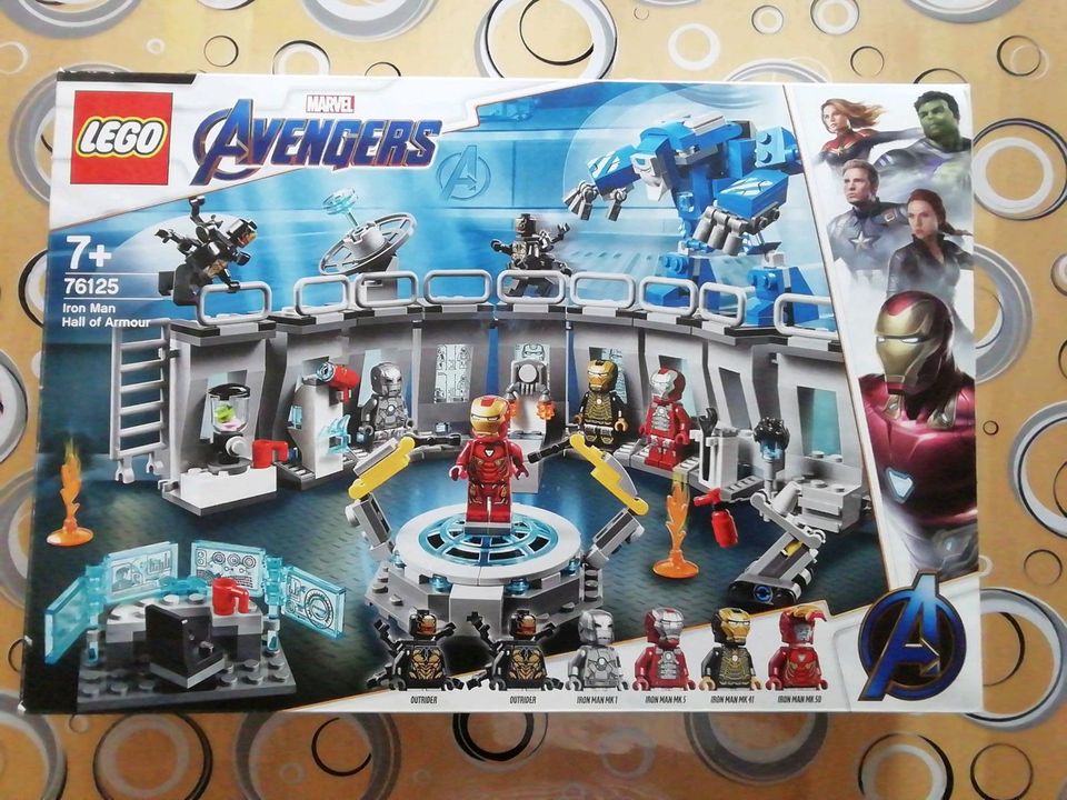 LEGO Marvel Avengers 76125 Iron Man Hall of Armour in Verl