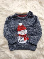 Pulli Pullover Strick Strickpullover Schneemann Stay Cool Gr. 80 Sachsen - Schwepnitz Vorschau