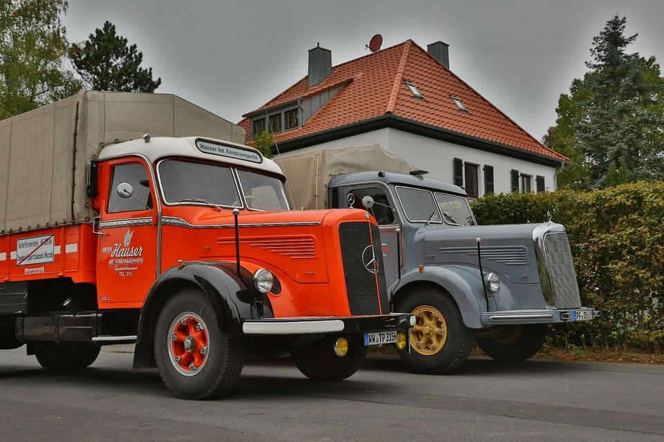 Mercedes Spitzhauber Ersatzteile Reparatur Wartung Oldtimer LKW in Selters