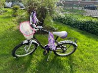 Fahrrad Mädchen lila weiss 18 Zoll Eimsbüttel - Hamburg Lokstedt Vorschau