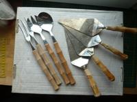 acht Teile Tortenheber, Salatbesteck - DDR Ostalgie Niedersachsen - Hann. Münden Vorschau