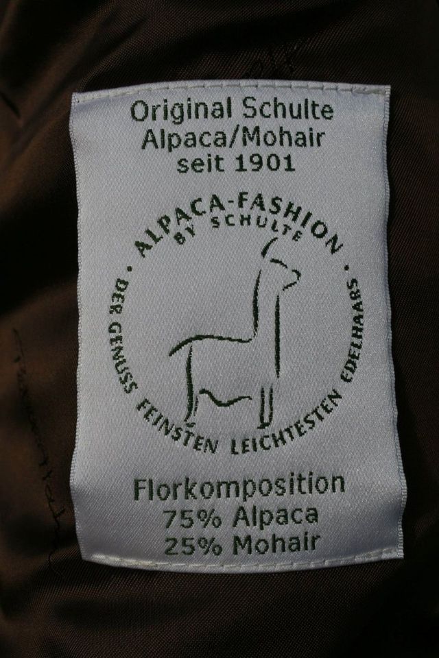 Schulte Alpaca Mohair edler Damenmantel Peter Hahn Gr. 44 wieNEU* in Germering