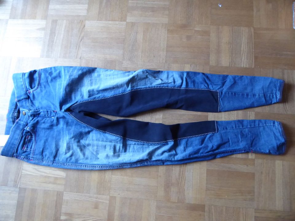 Reithose 72 Jeans Vollbesatz Lederbesatz (36 lang) in Kiel