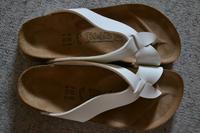 Birki`s by Birkenstock Zehentrenner Gr. 42 weiß Nordrhein-Westfalen - Herford Vorschau