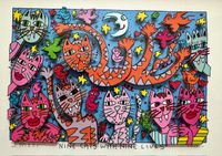 James Rizzi - 3D-Grafik "Nine Cats With Nine Lifes" - 2013 Berlin - Köpenick Vorschau