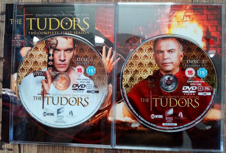 The Tudors Season 1 & 2 - DVD Serie in englischer Sprache in Gerhardshofen