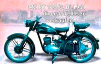 Motorrad MZ RT 125/3 Bj.1961 Teile Konvolut Brotterode-Trusetal - Brotterode Vorschau