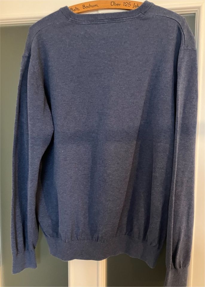 Casa Moda Baumwollpullover, XL, jeansblau in Soest