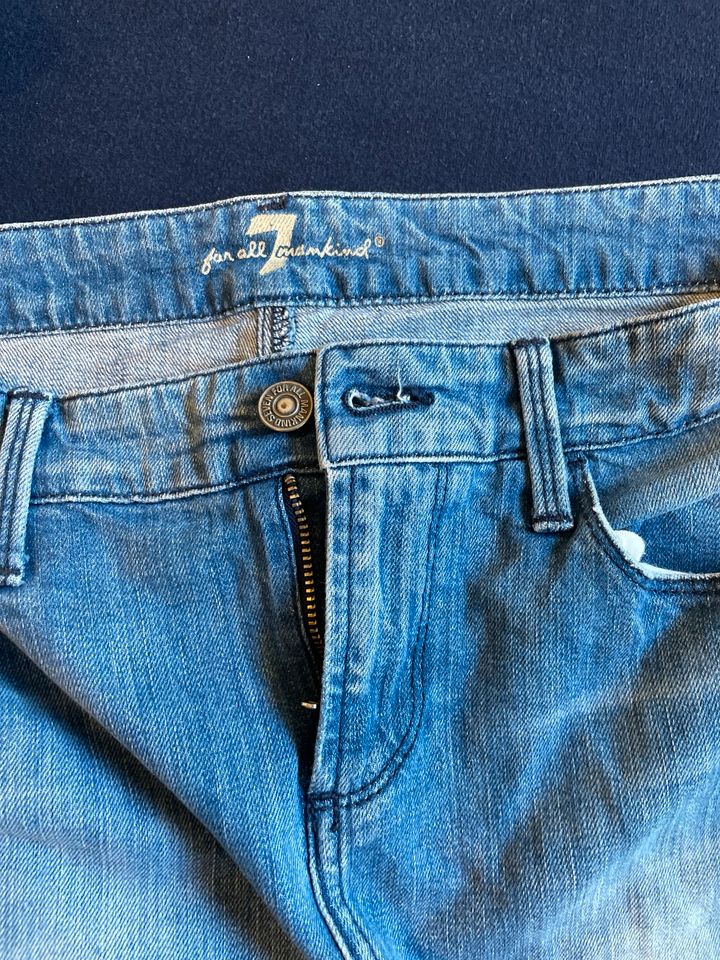 Jeans- Rock, blau, Größe 38 in Visselhövede