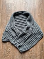 Damen Cape Strickcape Schal, grau Niedersachsen - Buxtehude Vorschau