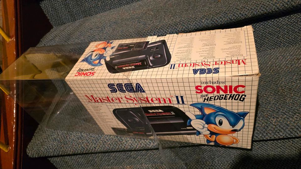 Sega master system 2 sonic ovp cib mit Inlay Schutzhülle in Frankfurt am Main