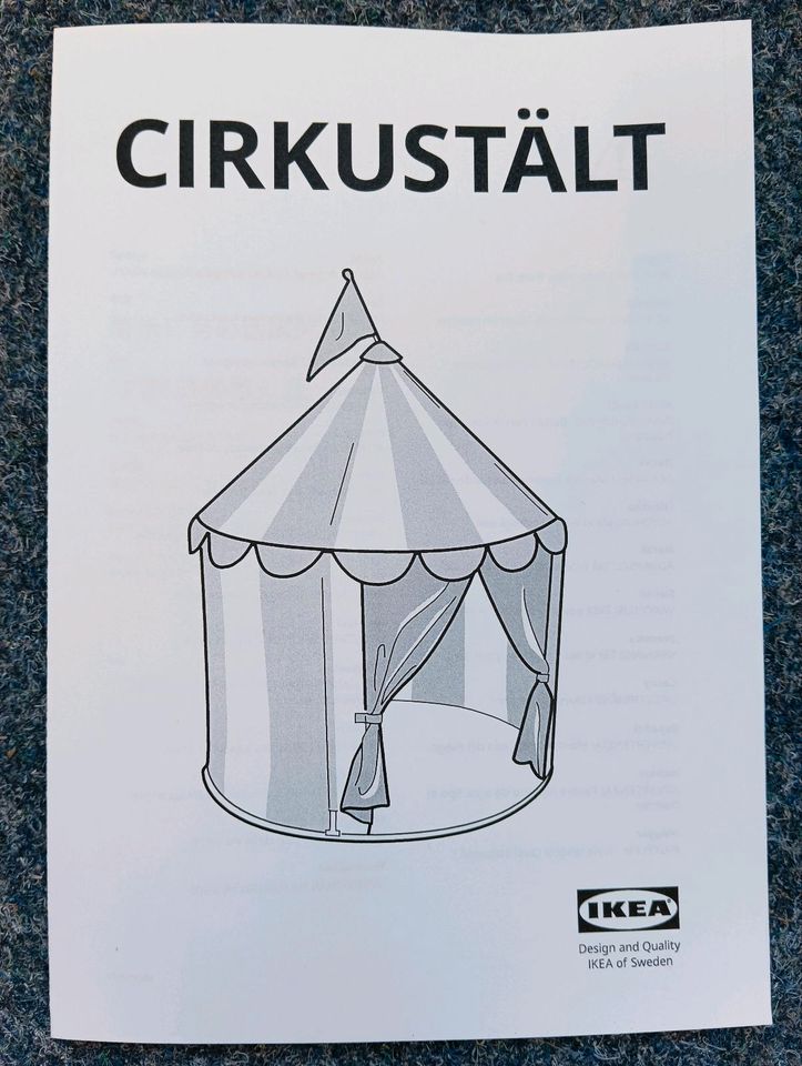 Ikea Cirkustält Zirkuszelt Zirkus Zelt + Pop-Up Bällebad Zelt in Jena