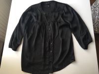 Satin Bluse, schwarz, H&M Nordrhein-Westfalen - Wadersloh Vorschau