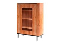 CURVE II-Wahl Highboard Schrank Akazie massiv UVP 998 € - 5253 Nordrhein-Westfalen - Bad Driburg Vorschau