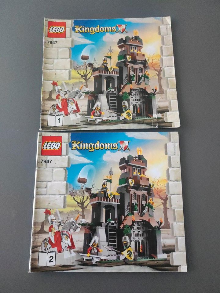 Die Lego Bauanleitung 7947 Kingdoms Heft 1 und 2 in Wuppertal