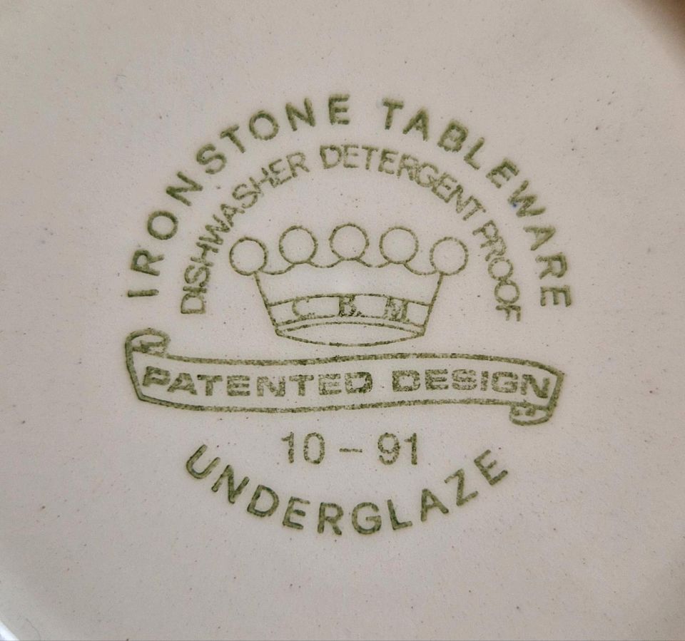 Wandteller - Sammelteller - Ironstone Tableware in Wallenhorst