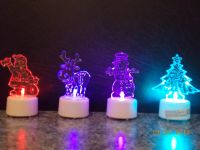 ■■■ 4er Weihnachtsdeko Figuren LED Teelichte Batterie neu ■■■ Niedersachsen - Wedemark Vorschau