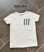 NEXT T-Shirt 3-4 weiß blau Schleswig-Holstein - Tangstedt  Vorschau