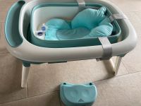 Baby Badewanne faltbar + Newborn Einsatz + Hocker Nordrhein-Westfalen - Burscheid Vorschau