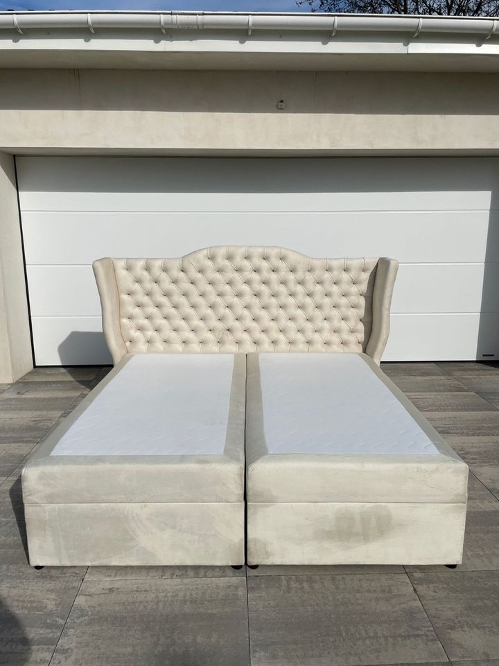 Boxspringbett* Chesterfield Chester* 200x200 SONDERPREIS!!!!!!!!! in Berlin