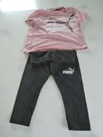 Turnanzug , 2-teilig, M: PUMA, Gr.104,schwarze Hose,Shirt rose Kr. München - Brunnthal Vorschau