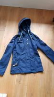 Jacke Ragwear Gr.36 Blau gepunktet Kapuze Herbst Sachsen - Hochkirch Vorschau