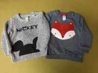 Sweatshirt Strickpullover Mickey Maus Fuchs 80 86 Disney Babyclub Hessen - Heppenheim (Bergstraße) Vorschau