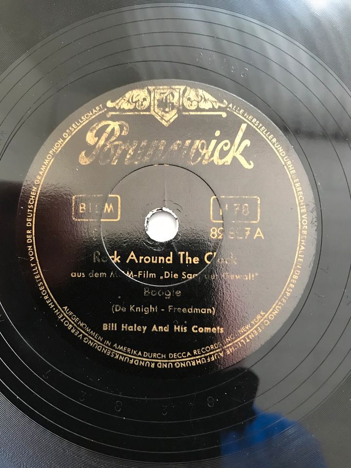 Bill Haley,Schellack,Brunswick 89827 Rock around the clock-A.B.C. in Solingen