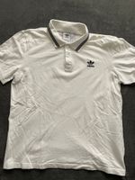 Adidas Originals Poloshirt Kragen Polo Shirt weiß Herren Gr. L Brandenburg - Zossen Vorschau