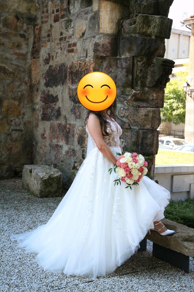 Brautkleid von Perfioni Couture, Größe M in Kirchheim unter Teck