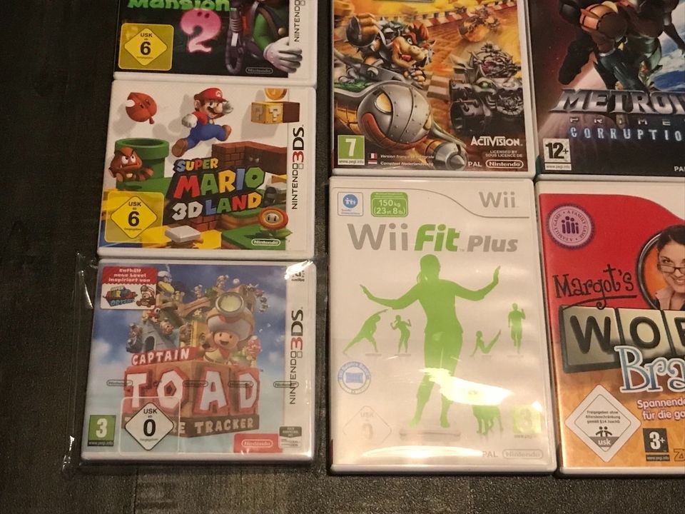 Nintendo 3DS Nintendo WII PS4 Sealed Mario Kart Luigi Sonic Toad in Heinsberg