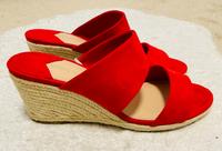 Espadrilles, Keilabsatz, Sandalen, rot / NEU / 41 Brandenburg - Neuenhagen Vorschau