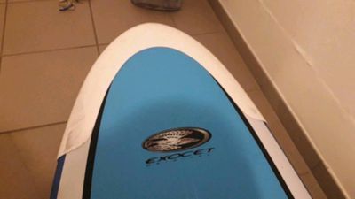 Windsurfboard Exocet Scross 105 Windsurf, Noseprotector Surfbrett in Schwerin