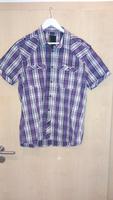 Jack & Jones Hemd, lila weiß, Gr XL Bayern - Hahnbach Vorschau