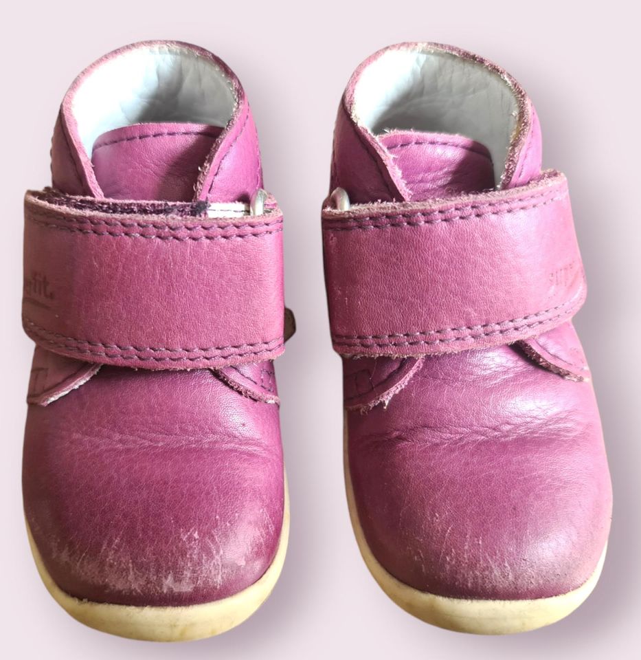 Superfit Schuhe, Gr.19 Weite M III, Leder, Einhorn lila, Klett in Selb