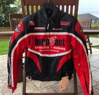 Burnout Motorradjacke schwarz/rot Gr. S NEU Thüringen - Gera Vorschau