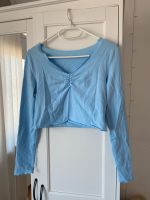 Langärmliges Croptop blau Kiel - Gaarden Vorschau