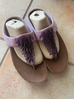 Sehr gut erhaltene rosa mit Perlen FITFLOP Sandalen Gr. 40/41 Hessen - Biebergemünd Vorschau